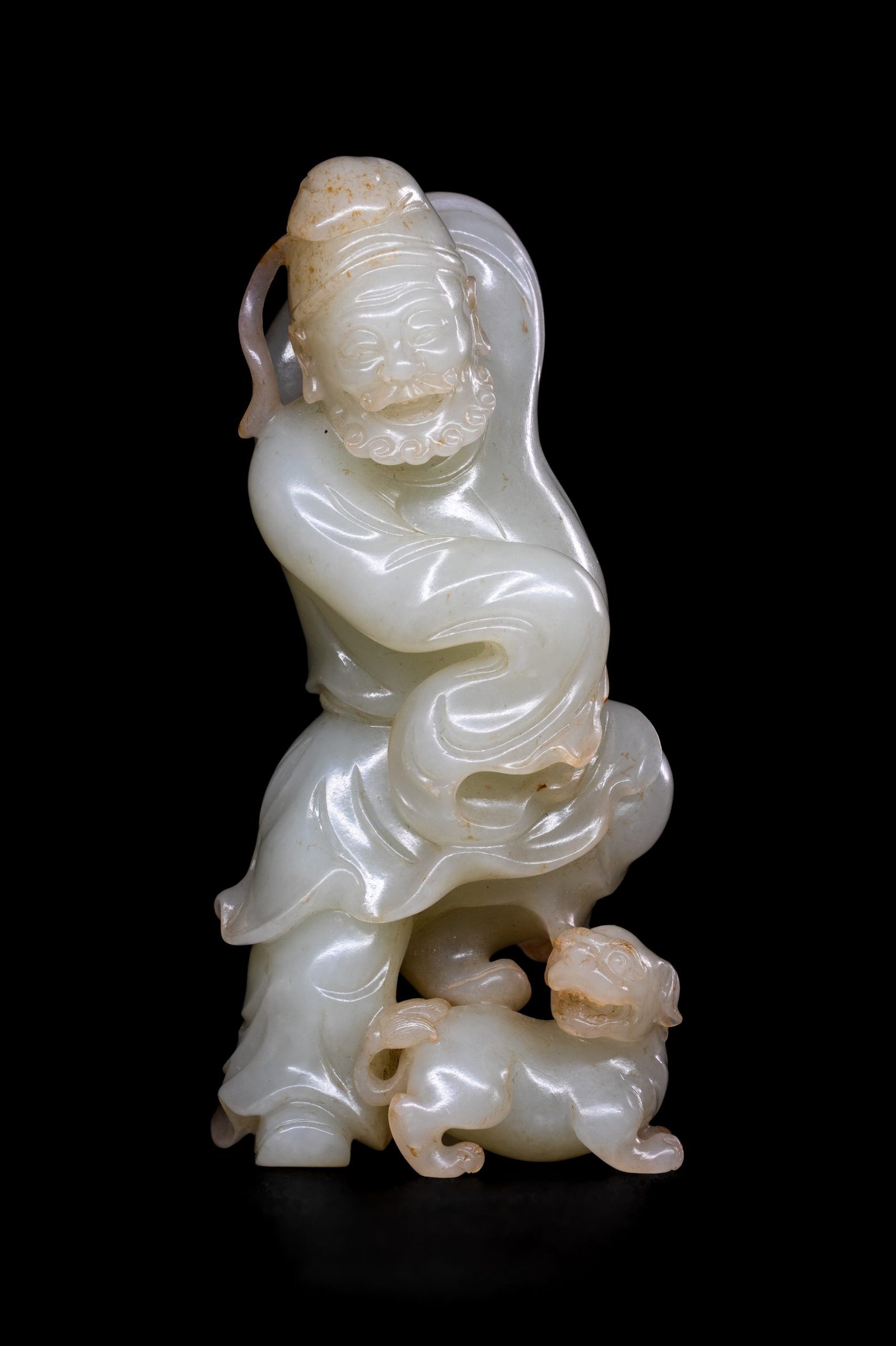 Jade Carving of a Foreigner